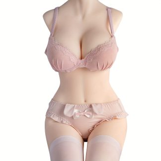 9LB Realistic Sex Doll Torso - Lifelike Big Butt Pussy Ass Silicone Anal with Realistic Vaginal Breast, Soft Boobs, and Pocket Pussy for Adults - Ideal for Discreet Male Masturbation and Intimate Play