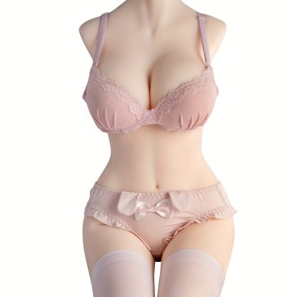 9LB Realistic Sex Doll Torso - Lifelike Big Butt Pussy Ass Silicone Anal with Realistic Vaginal Breast, Soft Boobs, and Pocket Pussy for Adults - Ideal for Discreet Male Masturbation and Intimate Play