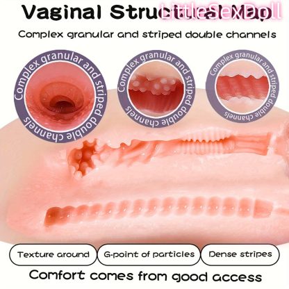 6.8lb Realistic Torso Pubic Butt Male Accessories Adult Sex Toy Doll 3 In 1 Mini Dual Channel With Soft Breasts 3D Realistic Vagina And Built-in Skeleton Realistic Adult Sex Toy For Men - Image 6