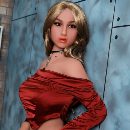 Renee - 158cm (5ft2) Tiny Breast Cute Sex Doll With Golden Curly Hair - Image 13