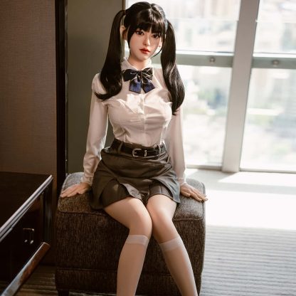 Bailey - 160cm/5ft3 C-cup Asian Silicone Head Sex Doll - Image 11