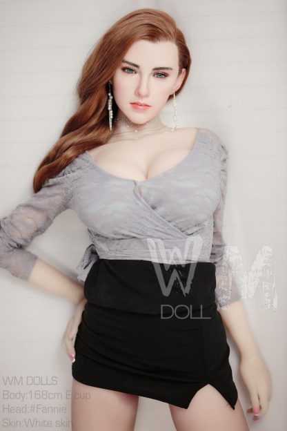 WM - Fannie  5ft 6/ 168cm E Cup Silicone Head Sex Doll - Image 32