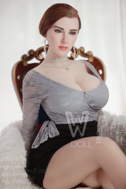 WM - Fannie  5ft 6/ 168cm E Cup Silicone Head Sex Doll - Image 29