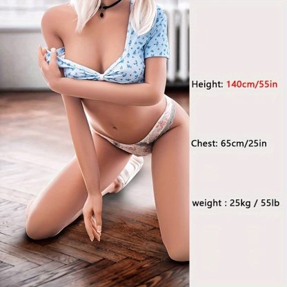 Realistic TPE Sex Doll, Adult Male Sex Toy, Male Masturbator, Can Swing Randomly Pose, Soft Jelly Breasts - Image 2