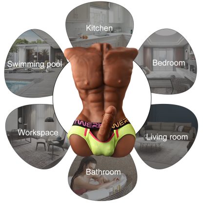 Daniel - 21.25 inch Male Sex Doll Torso - Image 7