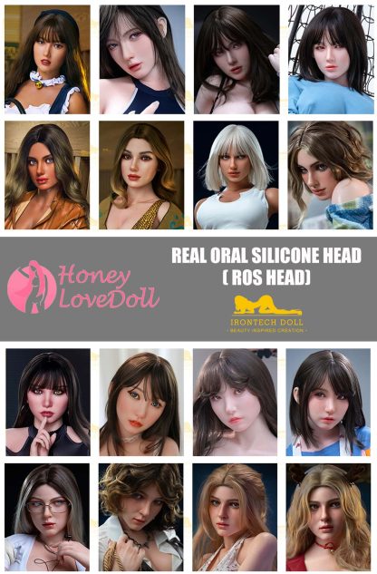 Irontech Doll - ROS Silicone Head (Extra Doll Heads)