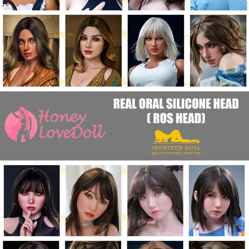 Irontech Doll - ROS Silicone Head (Extra Doll Heads)