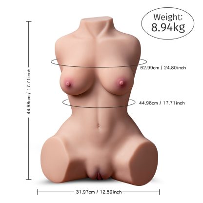 Delia -45cm/17.1in Torso Sex Doll Wth Automatic Sucking Vagina - Image 8