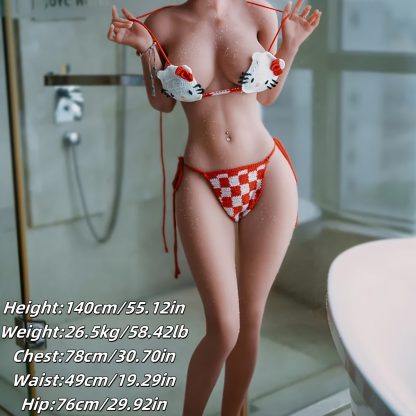 55.12in 58.42lb Full Body Life Size Male Sex Doll, Sexy Real 3 In1 Adult Sex Dolls, Suitable For Vaginal Anal Oral Sex Doll, With Flexible Torso Lifelike Scale Love Sex Doll For Men's Sex Pleasure Built In Metal Skeleton - Image 3
