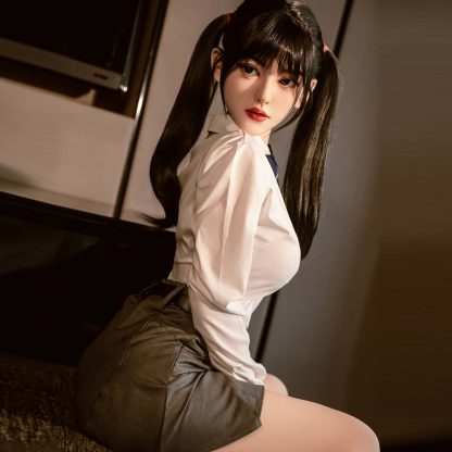 Bailey - 160cm/5ft3 C-cup Asian Silicone Head Sex Doll - Image 6