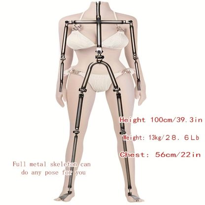 TPE Male Masturbator And Vaginal Vestibule, Headless Sex Toy, Female Torso Toy With Legs And Arms, Adult Sex Toy With Chest, Buttocks, And Buttocks, Realistic Soft Sex Toy, Adult Male Sex Toy Weighing 28.6 Pounds - Image 4