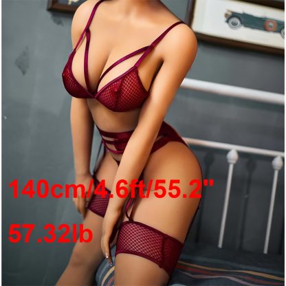4.6Ft White Skin Sex Doll, Full Size Sex Doll For Men, Full Body Sex Doll Life Size Sex Dolls, Realistic Sex Doll Female Sex Doll Anime Real Sex Doll With Underwear. - Image 3