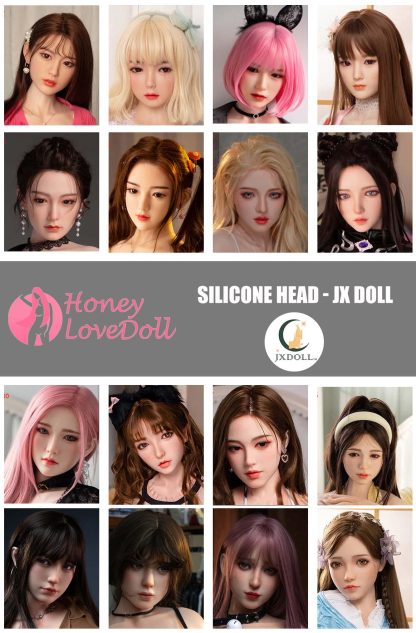 JX Doll - Silicone Head (Extra Doll Heads)