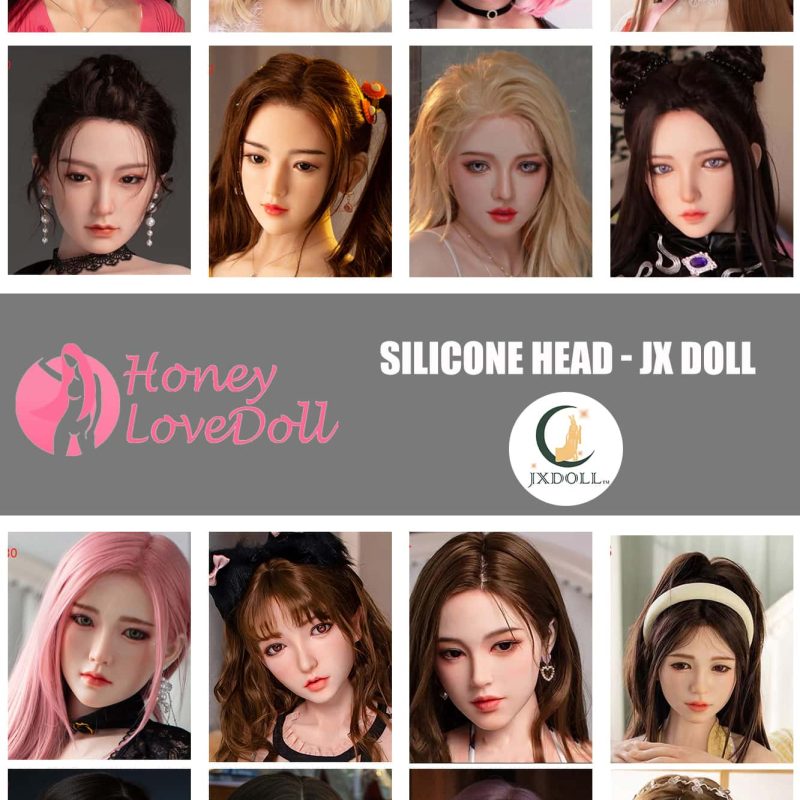 JX Doll - Silicone Head (Extra Doll Heads)