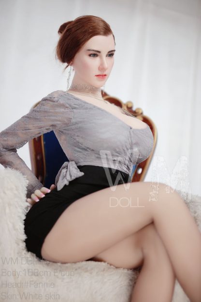 WM - Fannie  5ft 6/ 168cm E Cup Silicone Head Sex Doll - Image 45