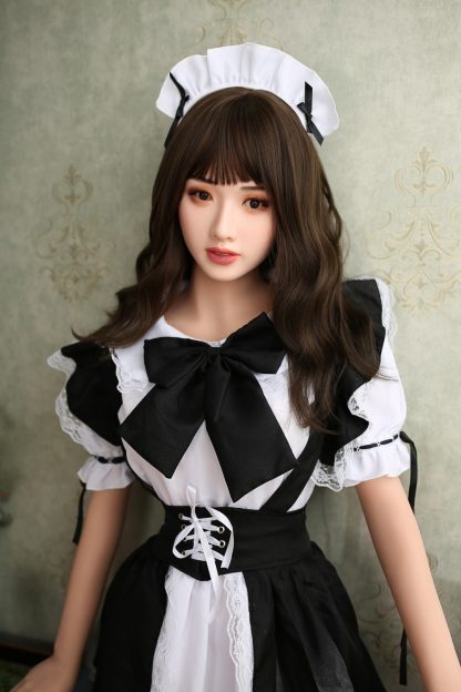 Meda- 5ft 5 /166cm Cosplay Asian Style Small Breast Realistic Sex Doll - Image 4