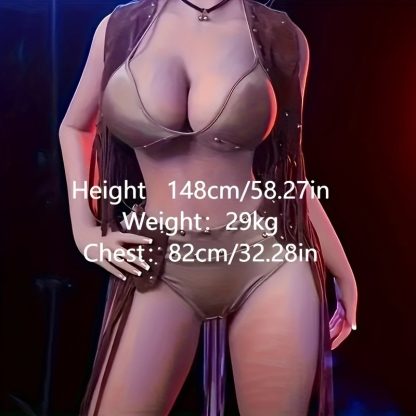 Realistic Full Body Solid Male Sex Doll - Adult Sexual Products with Movable Metal Skeleton, Random Pupils, Random Hairstyle, Lower Body Tightening Double Channel, Breasts and Fat Buttocks, Poseable and Shipped from the United States - Image 4