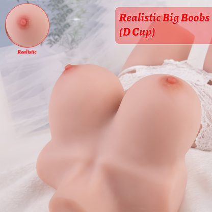7lbu002F3.2kg Sex Doll for Men Male Masturbator Realistic Female Torso Lifelike  Sex Dolls with Big Boobs Vagina Anal, Realistic  Sex Dolls Torso Doll for Male Sex Love Doll Dolls for Men's Masturtion Adult Sex Toys Pocket Pussy - Image 5