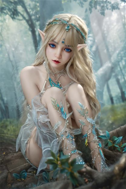 Elsie-4ft 11 /150cm Small breast elf ROS silicone head doll - Image 5