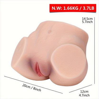 3.7 lbSex Doll Male Masturbators, Pocket Pussy Ass with Thrusting Anal Sex Stroker Sex Dolls Male Adult Sex Toys for Men Realistic Torso Silicone Juguetes Sexuales - Image 4
