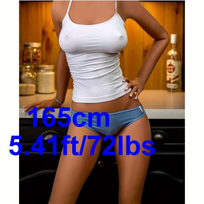 5.41ft White Skin Sex Doll, Full Size Sex Doll For Men, Full Body Sex Doll Life Size Sex Dolls, Realistic Sex Doll Female Sex Doll Anime Real Sex Doll With Underwear - Image 4