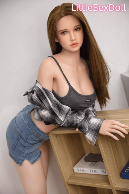 Clover - Big Boobs Sexy Realistic Silicone Sex Doll With Blonde Hair (5 Sizes) - Image 4