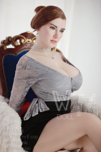 WM - Fannie  5ft 6/ 168cm E Cup Silicone Head Sex Doll - Image 34