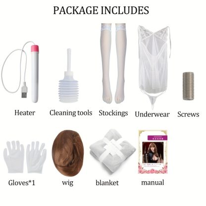 Jelly Breast Sex Dolls Asian Women Love Doll Real Full Body Life Size Sex Toys - Image 6