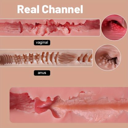 16.09lb Automatic Sucking Vibrating Sex Dolls Male Masturbator, 3 In 1 Scaled-Down Female Torso Realistic Pocket Pussy With Big Boobs Tight Vaginal & Anal, Love Doll Adult Sex Toy For Men Orgasm - Image 8
