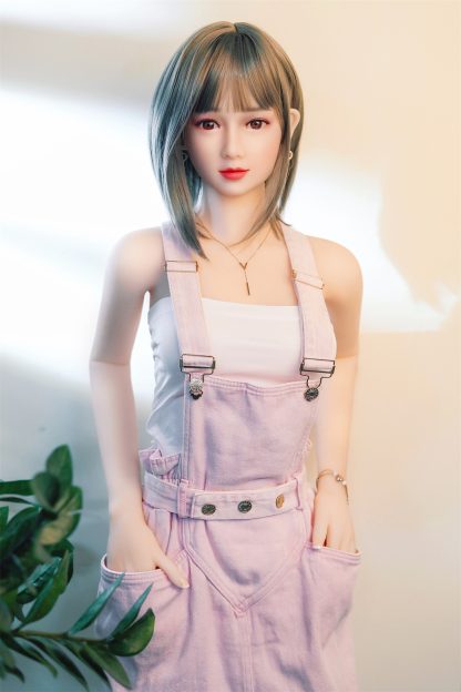 Pag- 160cm (5ft3) Small Breast Japanese Style Sex Doll With Blonde Straight Hair - Image 9