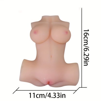 1pc Ultimate Realistic Sex Doll Male Masturbator - Sensual Big Boob Pocket Pussy with Ultra-Real Vaginal & Anal Entry for Intense Male Pleasure - High-Quality Discreet Toy - Image 3