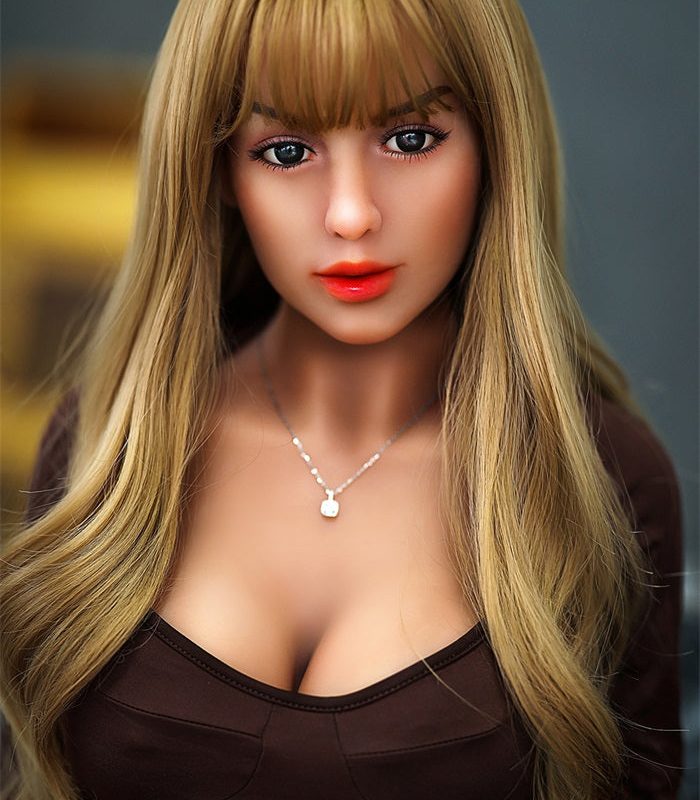 Zendaya- 158cm (5ft2) Tiny Breast Cute Sex Doll With Golden Curly Hair