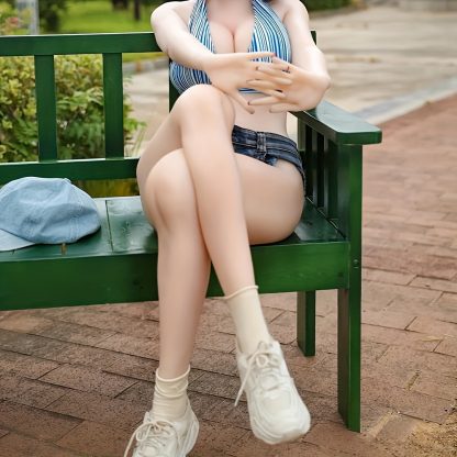 39.37 Inch Simulated Female Body Toy, TPE Soft Bust Silicone Doll, Men's Pleasure Toys, Full Body Solid Love Couple Doll, Full Size Sex Doll With Lingerie Attached, Real Life Dolls Sex Dolls, Simulated Female Dolls, Men's Toys, Adult Products - Image 6