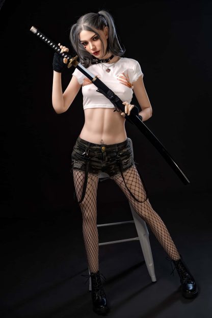 Harley-5ft 8/173cm Movable Jaw Silicone Head Sex Doll - Image 11