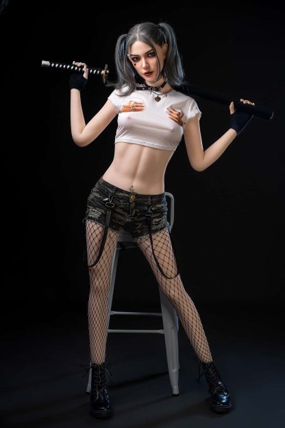 Harley-5ft 8/173cm Movable Jaw Silicone Head Sex Doll - Image 12