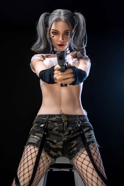 Harley-5ft 8/173cm Movable Jaw Silicone Head Sex Doll - Image 16
