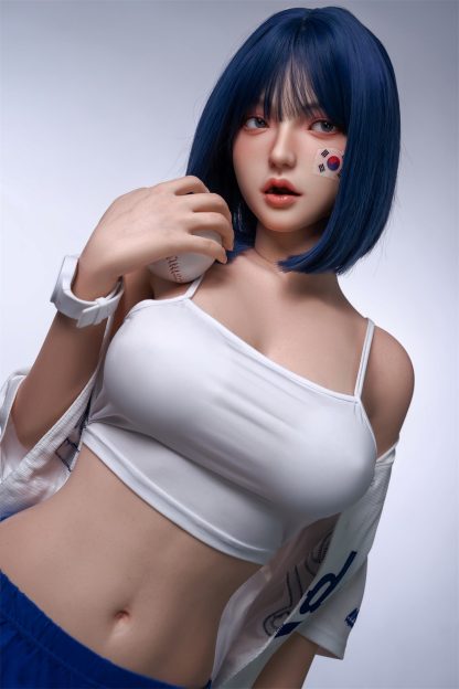 Orange In - Anabel-5ft 2/158cm Movable Jaw Silicone Sex Doll - Image 2