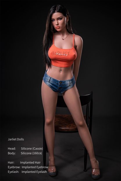 Jarliet - Cassie-5ft 2/160cm Skinny Silicone Sex Doll - Image 16
