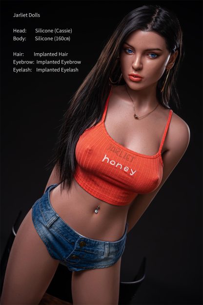 Jarliet - Cassie-5ft 2/160cm Skinny Silicone Sex Doll