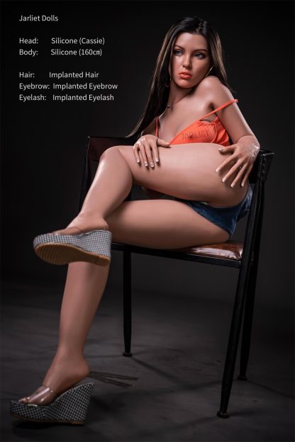 Jarliet - Cassie-5ft 2/160cm Skinny Silicone Sex Doll - Image 24