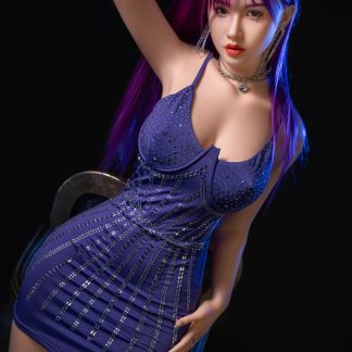 Orange In - Liz-5ft 5/165cm Movable Jaw Silicone Sex Doll