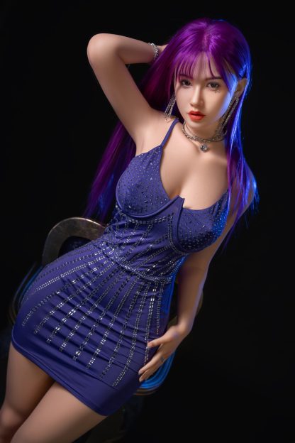 Orange In - Liz-5ft 5/165cm Movable Jaw Silicone Sex Doll