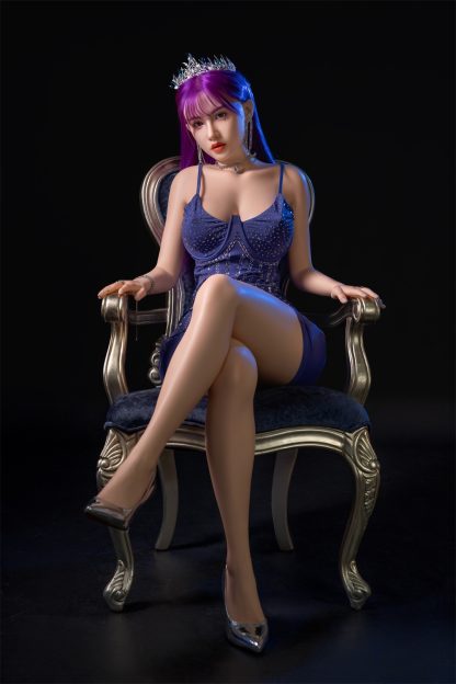 Orange In - Liz-5ft 5/165cm Movable Jaw Silicone Sex Doll - Image 12