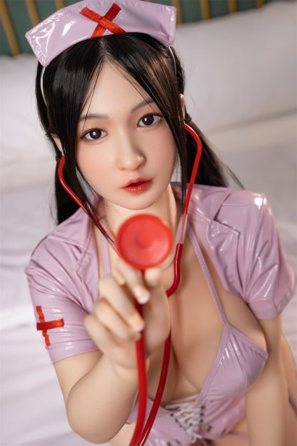 Orange In - Zona -5ft 3/160cm Movable Jaw Silicone Sex Doll - Image 14