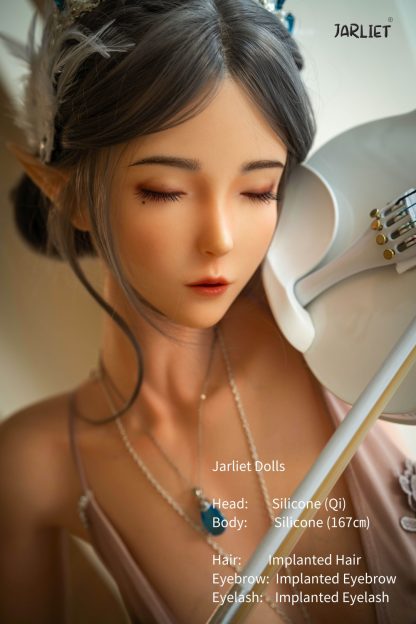 Jarliet - Qi -5ft 5/167cm Asian elf big breast Silicone Sex Doll