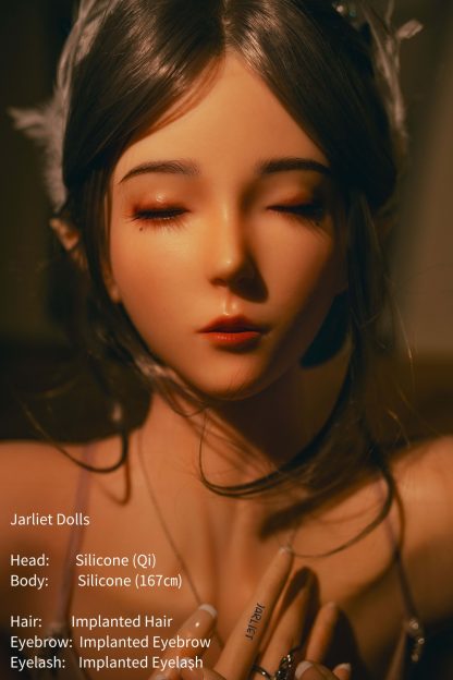 Jarliet - Qi -5ft 5/167cm Asian elf big breast Silicone Sex Doll - Image 2