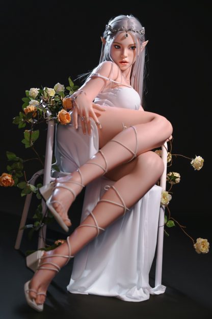 Top Fire - Angela - Ultra Light 5ft5/165cm D-cup elf Movable Jaw Silicone Sex Doll - Image 7