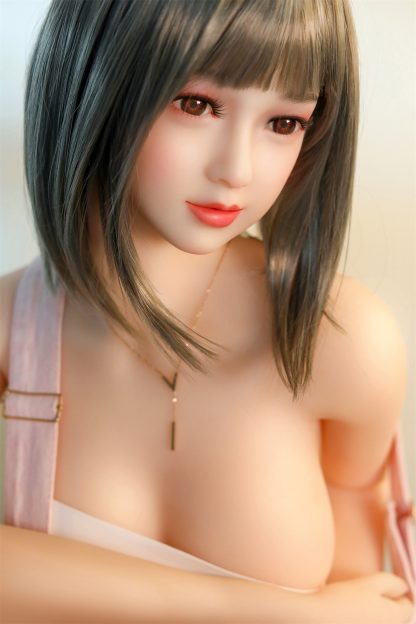 Pag- 160cm (5ft3) Small Breast Japanese Style Sex Doll With Blonde Straight Hair - Image 3