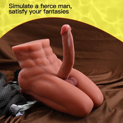 14.3 Lb Female Male Sex Doll Dildo Sex Doll With Flexible Dildo Realistic Sex Huge 8.1 Inch Cock For Female Masturbation, Female Masturbator Sex Toys Female Gay Couple Adult Sex Doll Male Sex - Image 6