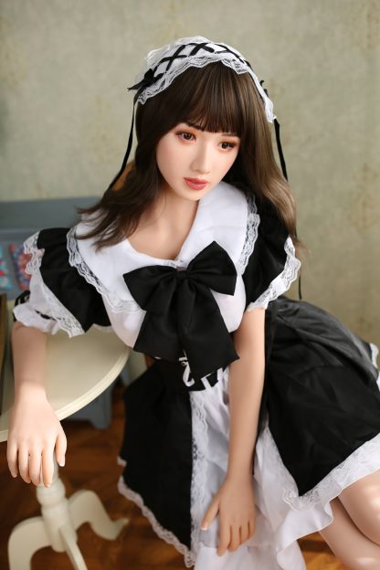 Meda- 5ft 5 /166cm Cosplay Asian Style Small Breast Realistic Sex Doll - Image 10